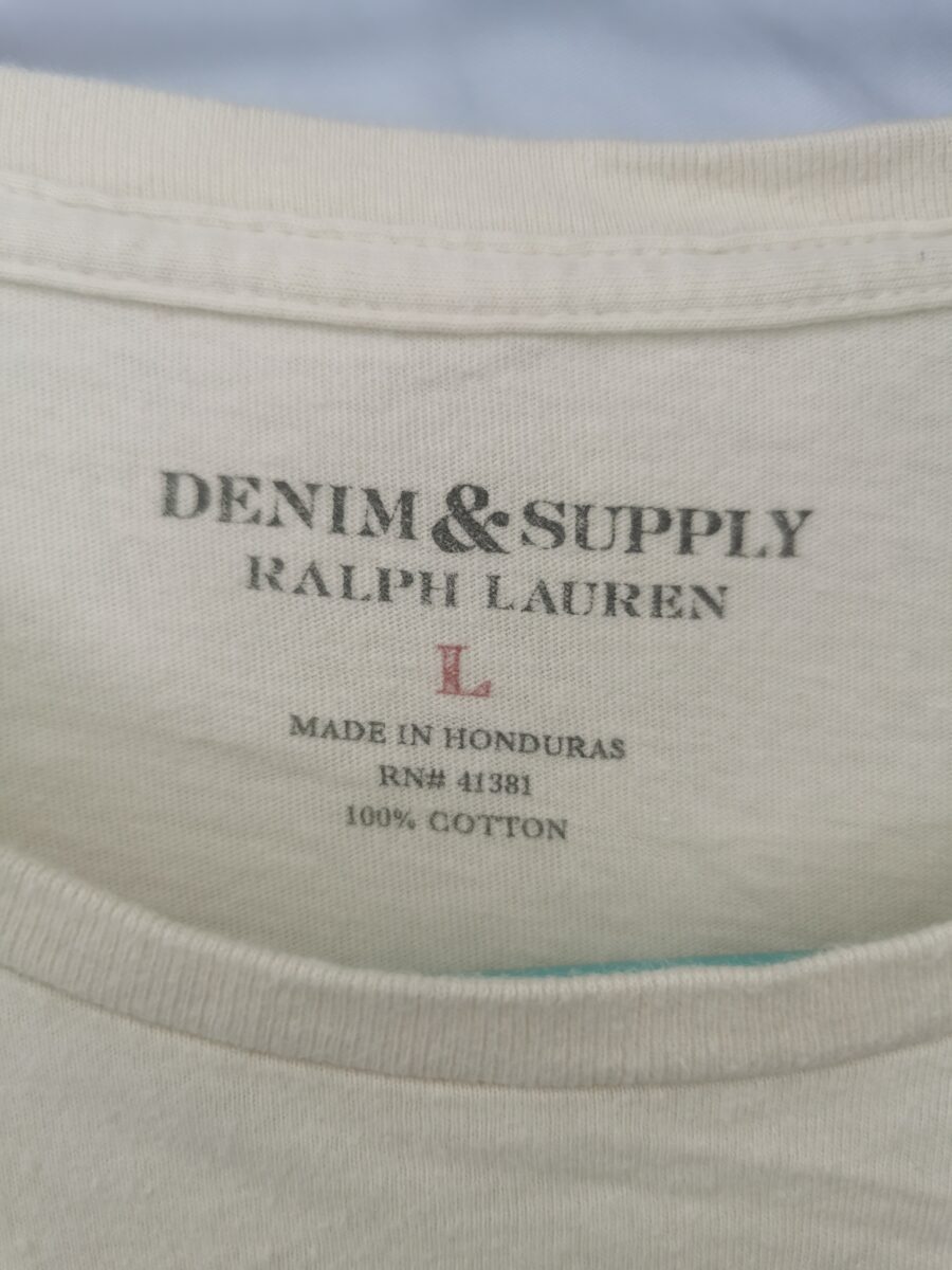 Ralph Lauren T-Shirt Cotton Chest Size 41 | mesabb clothing Ralph Lauren T-Shirt Cotton Chest Size 41 มุมที่ 4