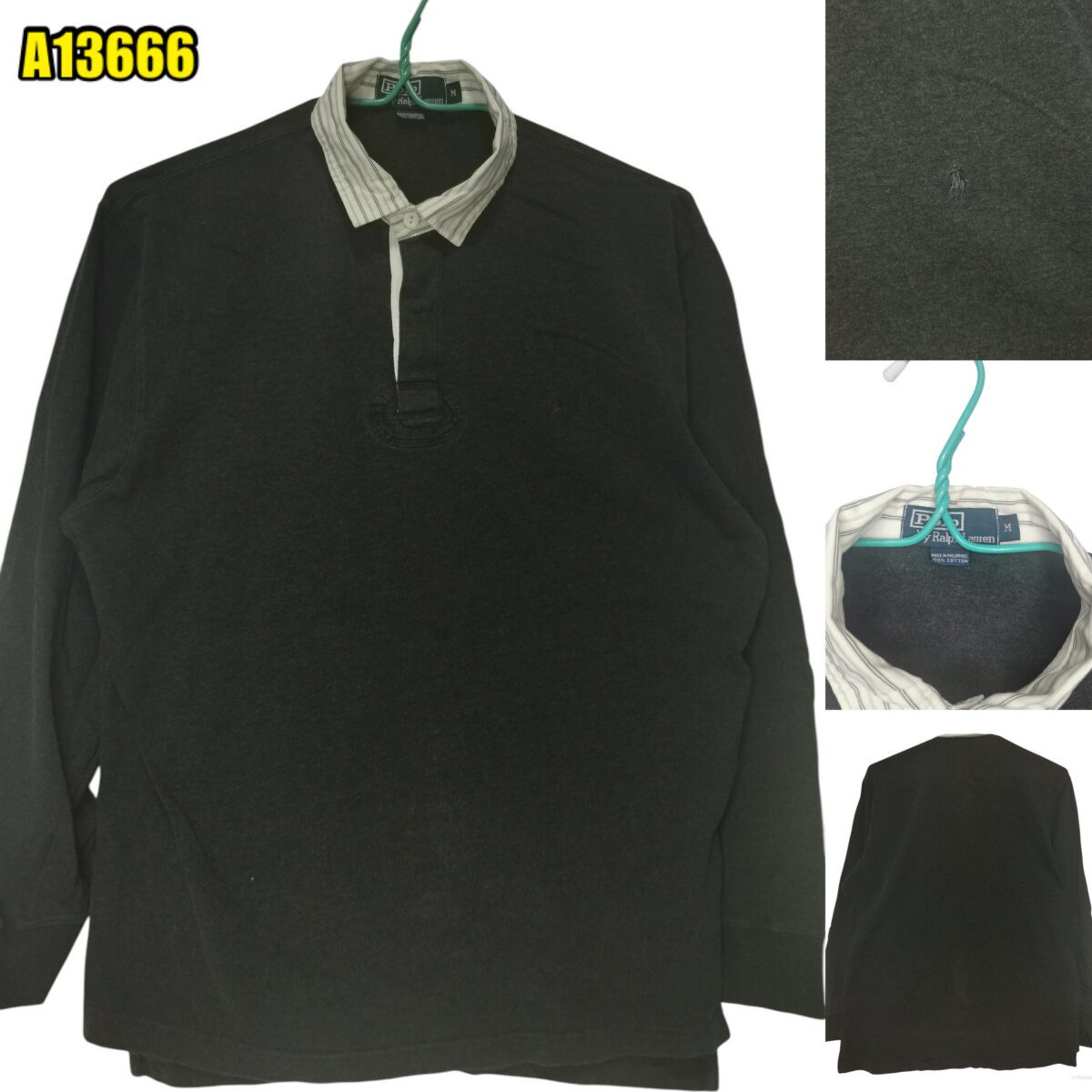 Polo Ralph Lauren Polo Shirt Cotton Chest Size 46 | mesabb clothing Polo Ralph Lauren Polo Shirt Cotton Chest Size 46 มุมที่ 1