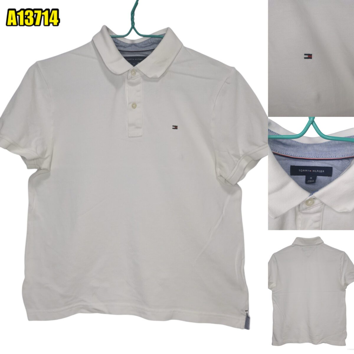 Tommy Hilfiger Polo Shirt Cotton Chest Size 42 | mesabb clothing Tommy Hilfiger Polo Shirt Cotton Chest Size 42 มุมที่ 1