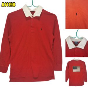 Polo Ralph Lauren Polo Shirt Cotton    Chest Size 38 มุมที่ 1