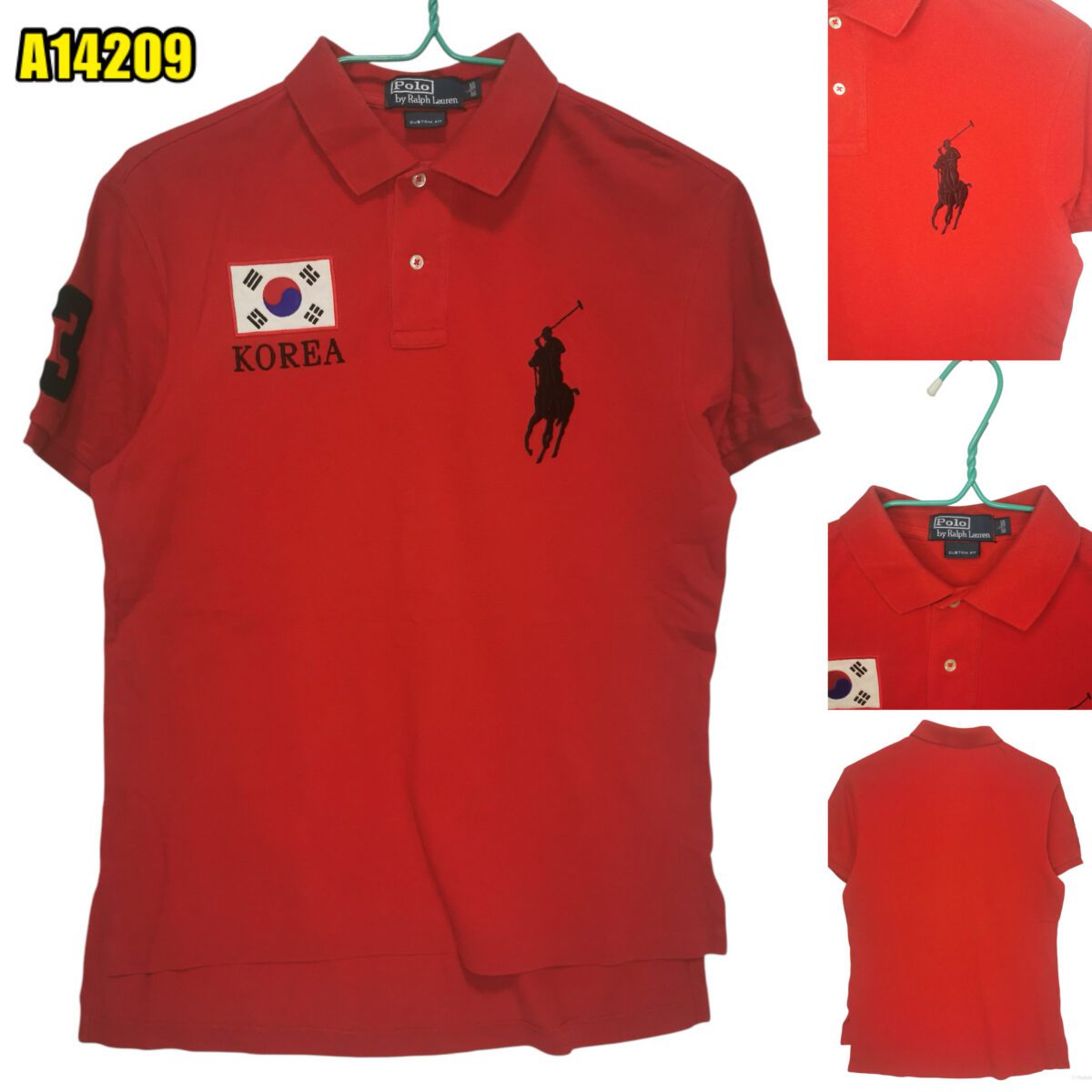 Polo Ralph Lauren Polo Shirt Cotton Chest Size 44 | mesabb clothing Polo Ralph Lauren Polo Shirt Cotton Chest Size 44 มุมที่ 1