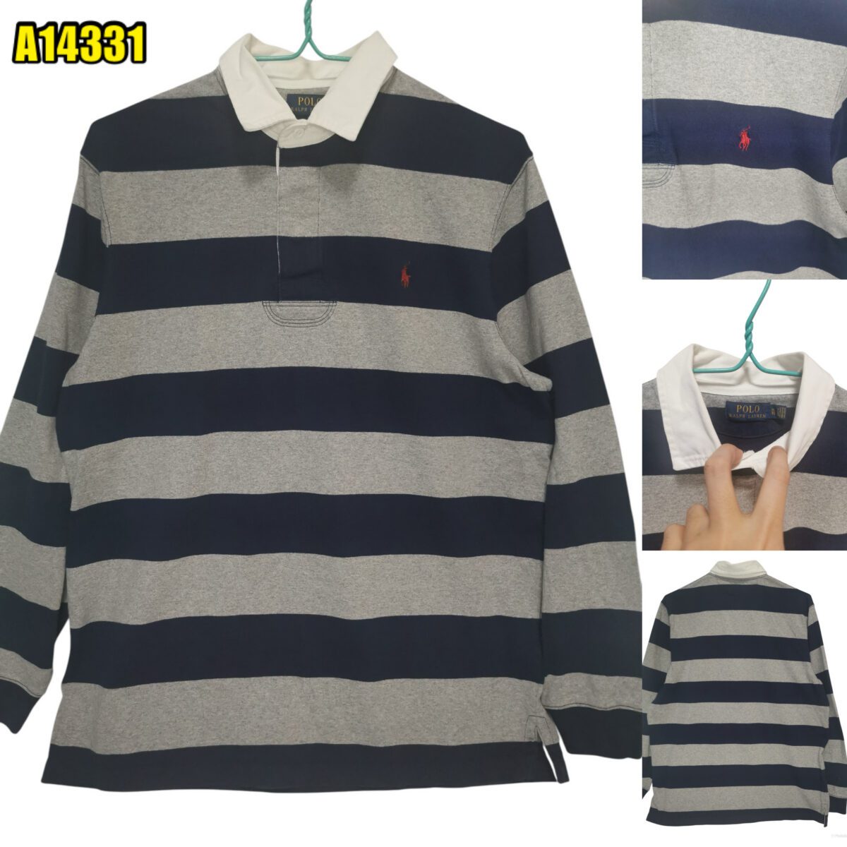 Polo Ralph Lauren Polo Shirt Cotton Chest Size 50 ไซส์ใหญ่ พลัสไซส์ | mesabb clothing Polo Ralph Lauren Polo Shirt Cotton Chest Size 50 ไซส์ใหญ่ พลัสไซส์ มุมที่ 1