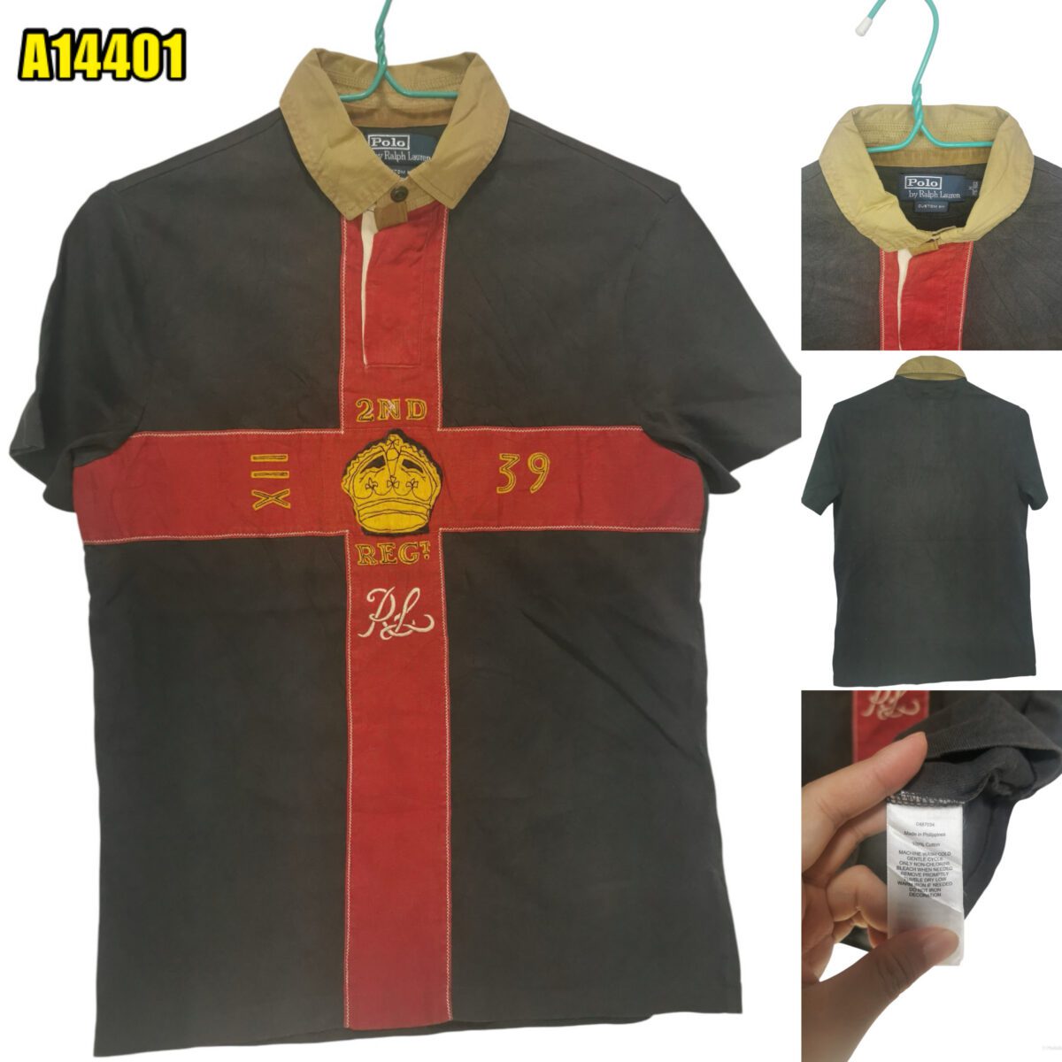 Polo Ralph Lauren Polo Shirt Cotton Chest Size 41 | mesabb clothing Polo Ralph Lauren Polo Shirt Cotton Chest Size 41 มุมที่ 1