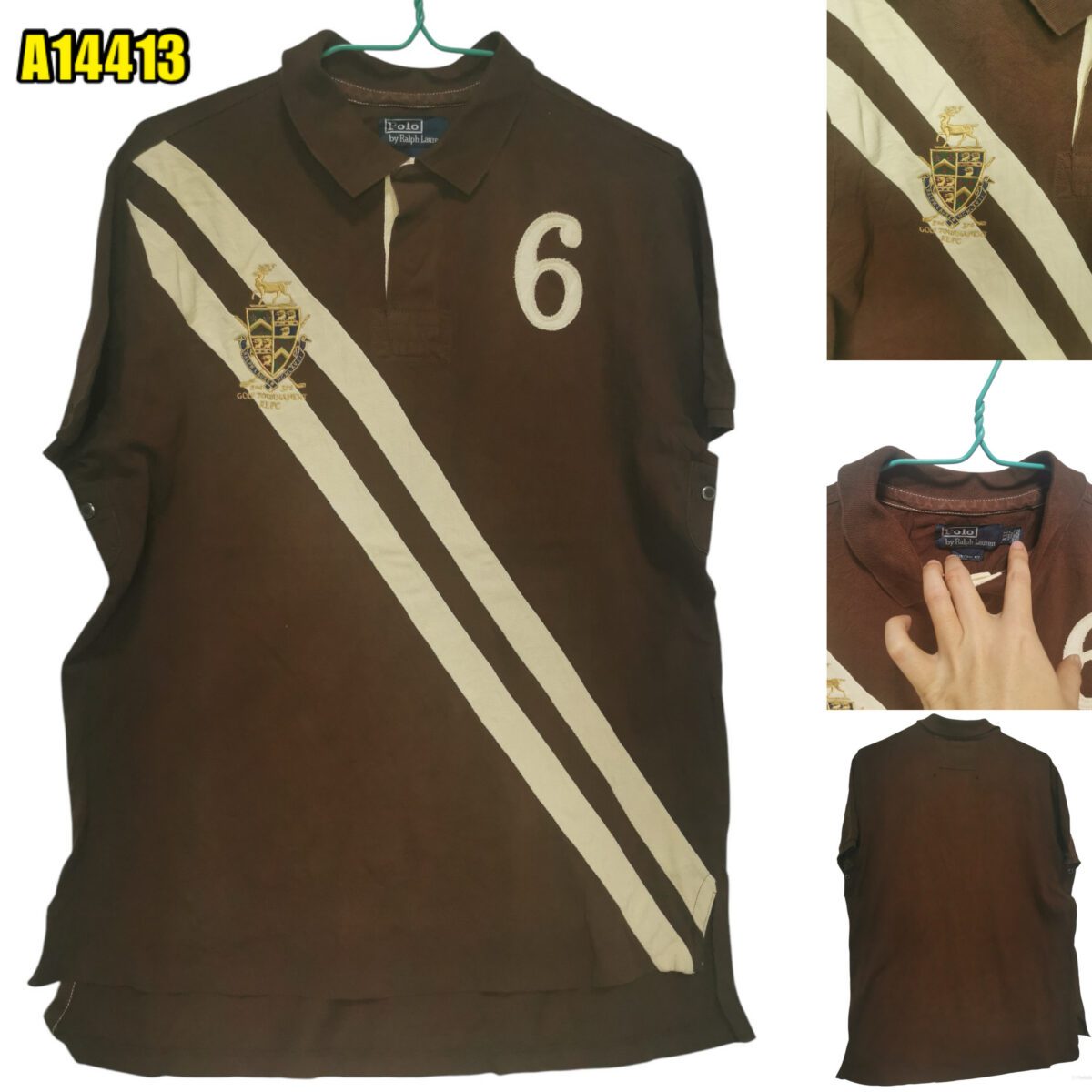 Polo Ralph Lauren Polo Shirt Cotton Chest Size 50 ไซส์ใหญ่ พลัสไซส์ | mesabb clothing Polo Ralph Lauren Polo Shirt Cotton Chest Size 50 ไซส์ใหญ่ พลัสไซส์ มุมที่ 1
