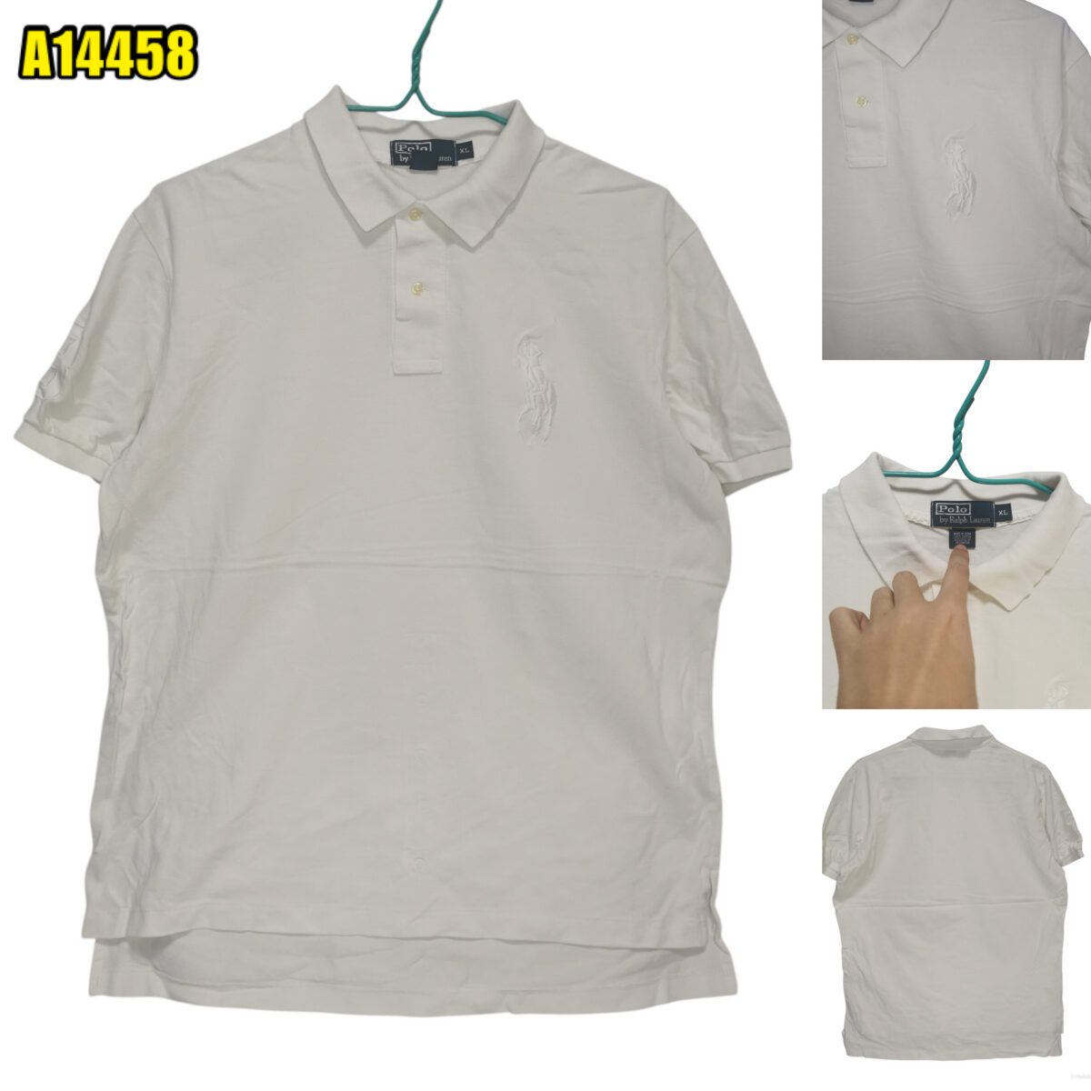 created by photogrid Polo Ralph Lauren Polo Shirt Cotton Chest Size 51 ไซส์ใหญ่ พลัสไซส์ มุมที่ 1