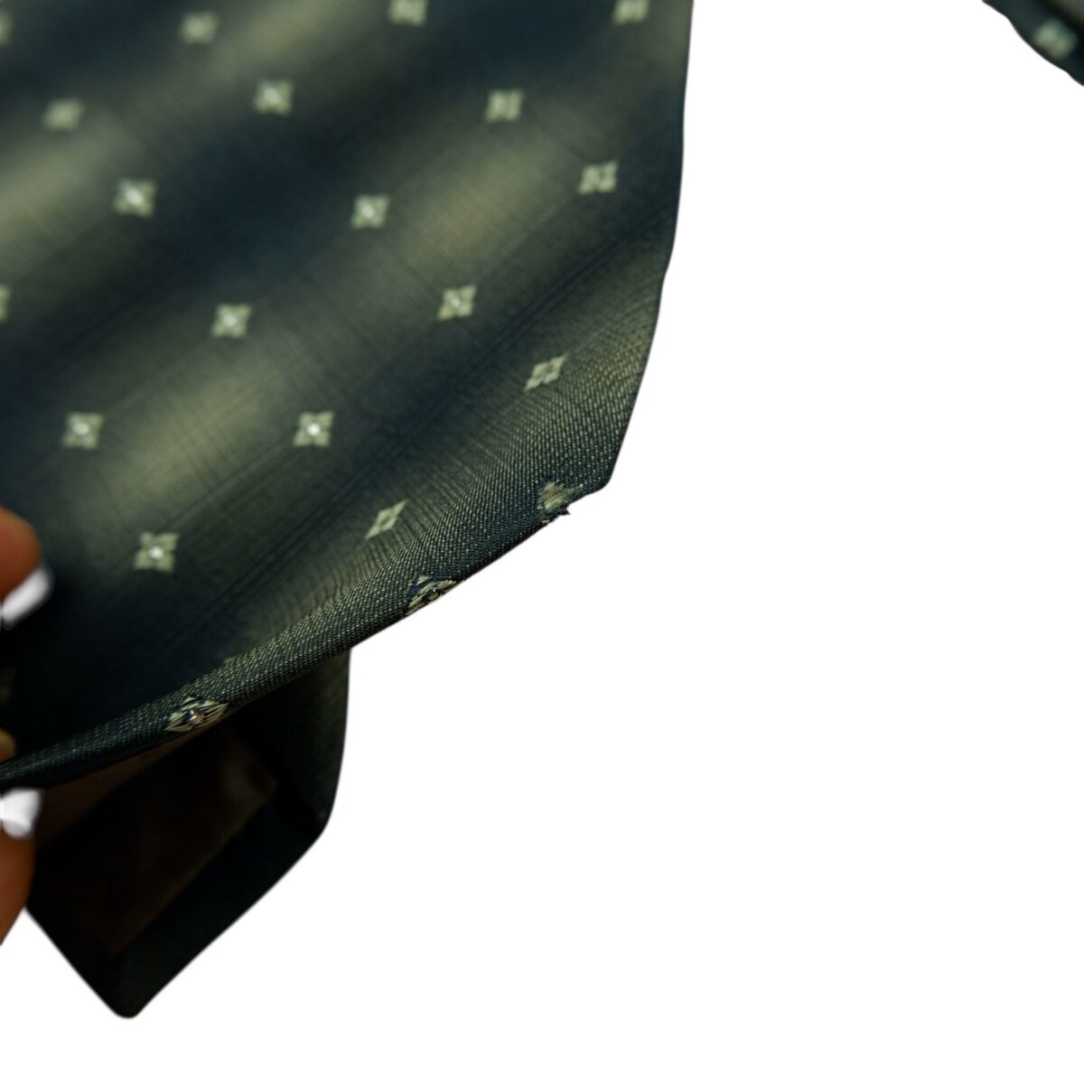 a14713 7 Pierre Cardin Tie Silk Black Korea (US Import Tax Included) มุมที่ 7