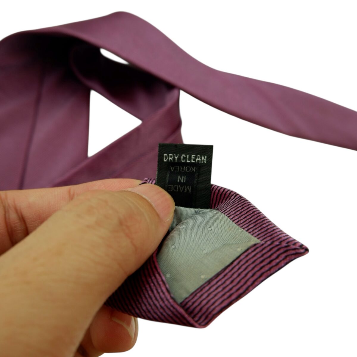 a14718 11 Pierre Balmain Tie Silk Purple Korea (US Import Tax Included) มุมที่ 11