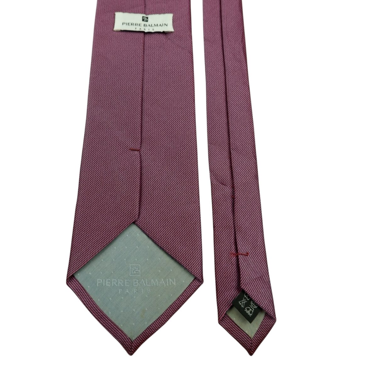 a14718 4 Pierre Balmain Tie Silk Purple Korea (US Import Tax Included) มุมที่ 4