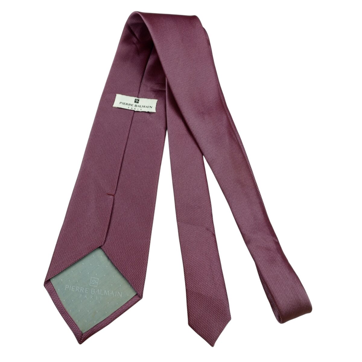 a14718 7 Pierre Balmain Tie Silk Purple Korea (US Import Tax Included) มุมที่ 7