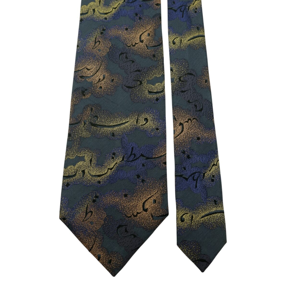 a14828 3 Balenciaga Tie Silk Multicolor Japan (US Import Tax Included) มุมที่ 3