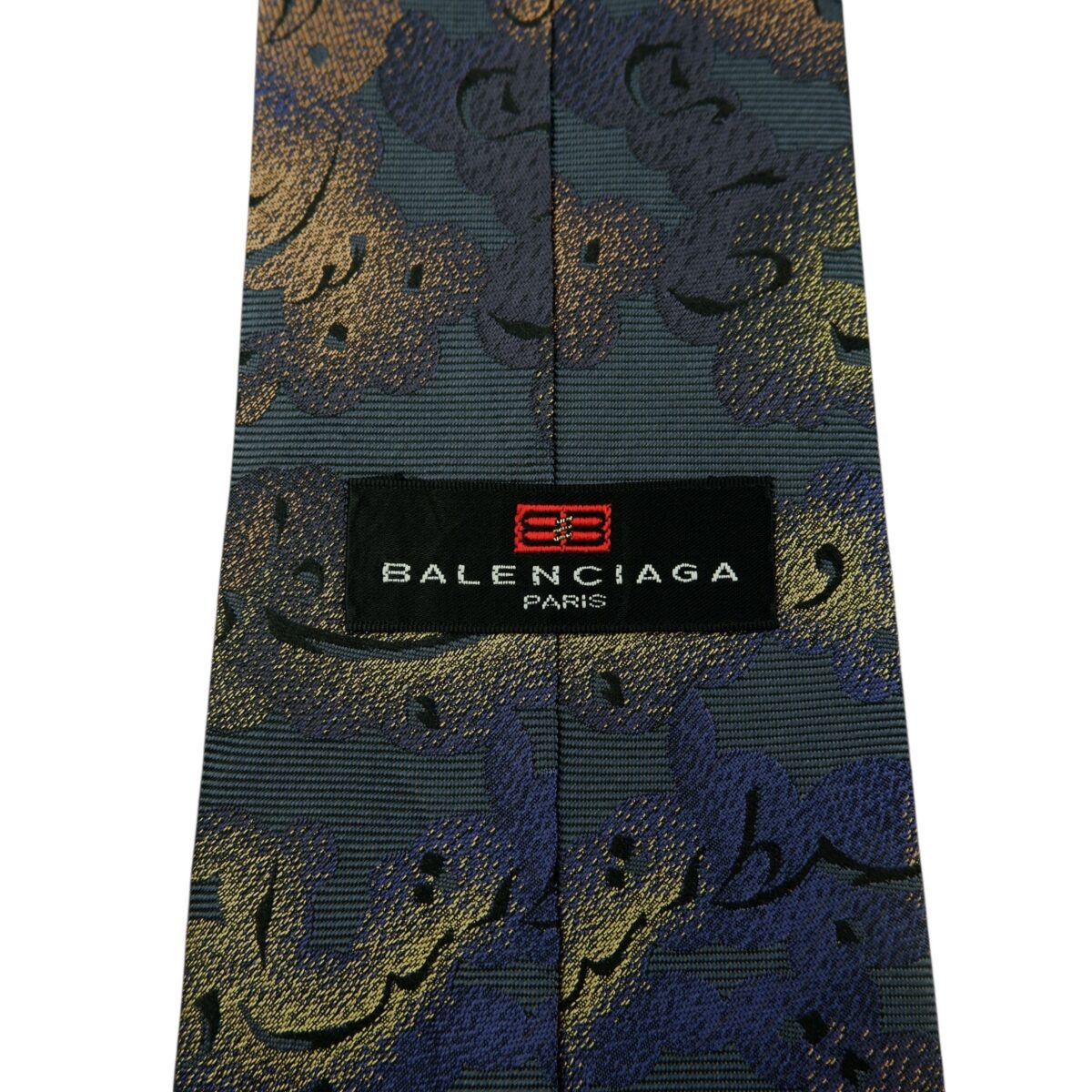 a14828 9 Balenciaga Tie Silk Multicolor Japan (US Import Tax Included) มุมที่ 9