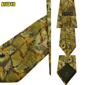 Lanvin Tie Silk Multicolor France (US Import Tax Included) มุมที่ 1