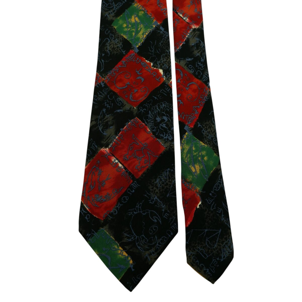 a14853 3 Hugo Boss Tie Silk Black Italy (US Import Tax Included) มุมที่ 3