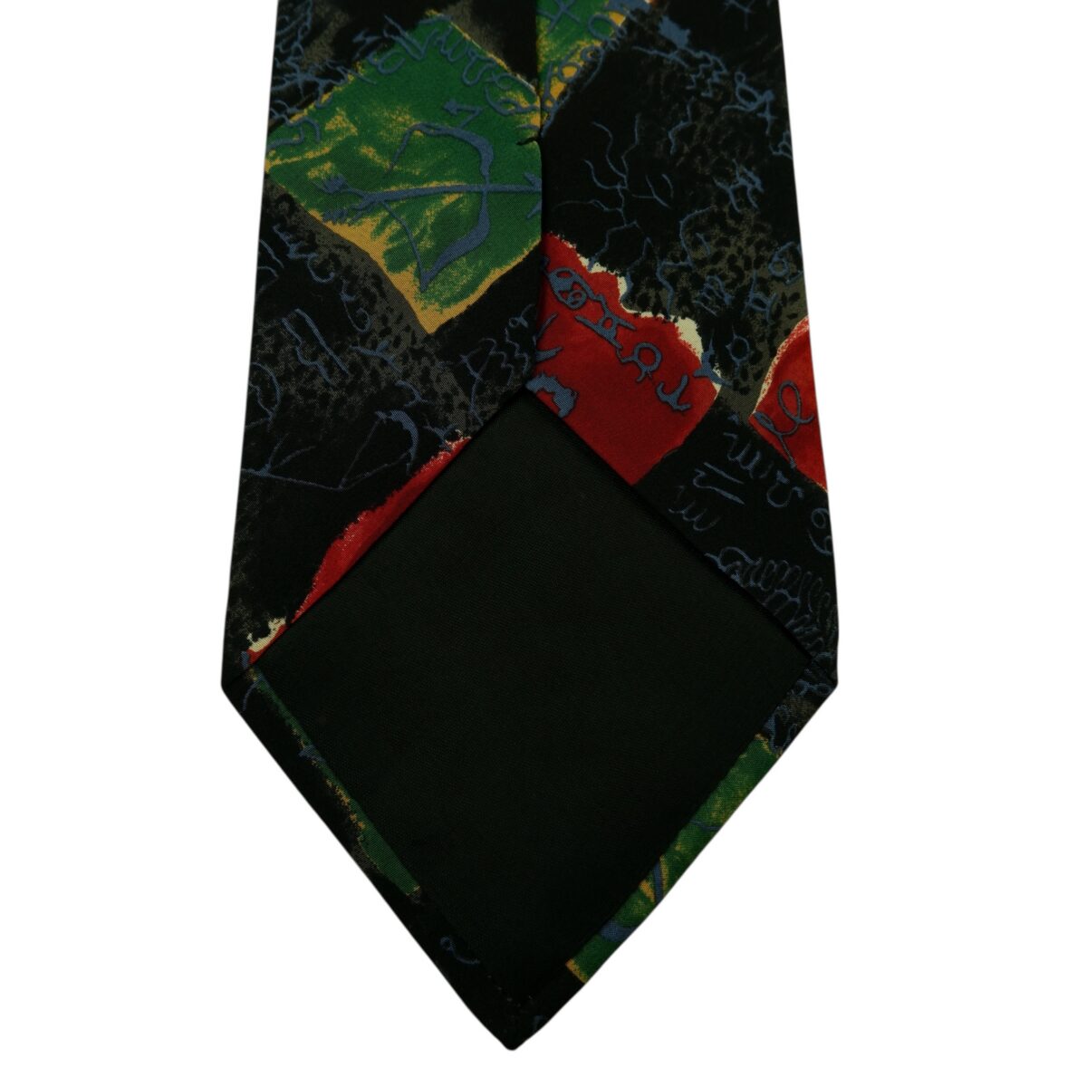 a14853 8 Hugo Boss Tie Silk Black Italy (US Import Tax Included) มุมที่ 8