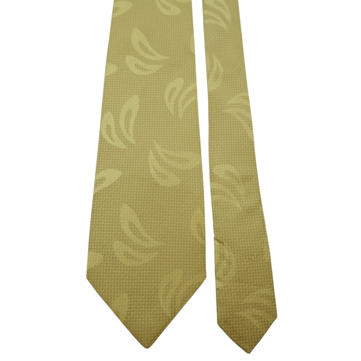 Issey Miyake Tie Silk Beige Japan (US Import Tax Included) | mesabb clothing Issey Miyake Tie Silk Beige Japan (US Import Tax Included) มุมที่ 3
