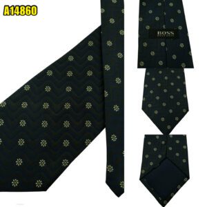 Hugo Boss Tie PE Black  (US Import Tax Included) มุมที่ 1
