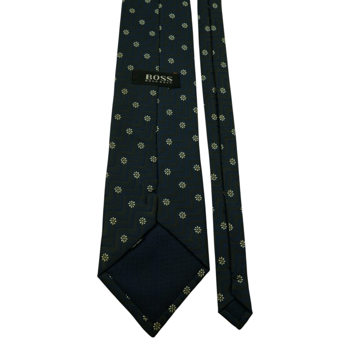 a14860 4 Hugo Boss Tie PE Black (US Import Tax Included) มุมที่ 4