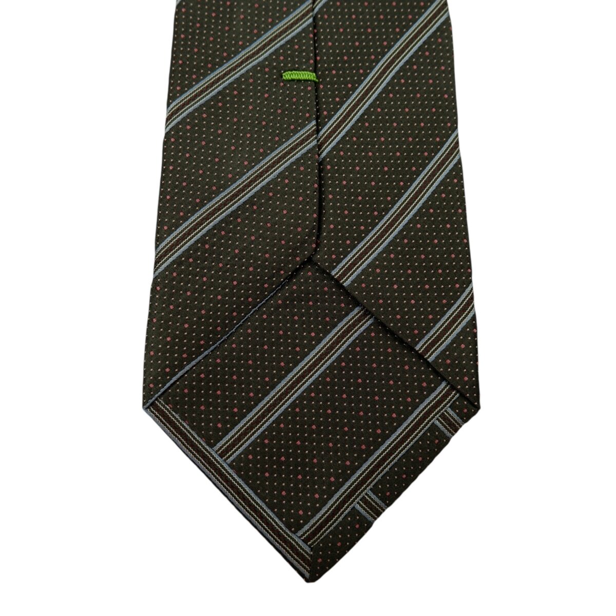 Paul Smith Tie Silk Brown Stripe japan (US Import Tax Included) | mesabb clothing Paul Smith Tie Silk Brown Stripe japan (US Import Tax Included) มุมที่ 8