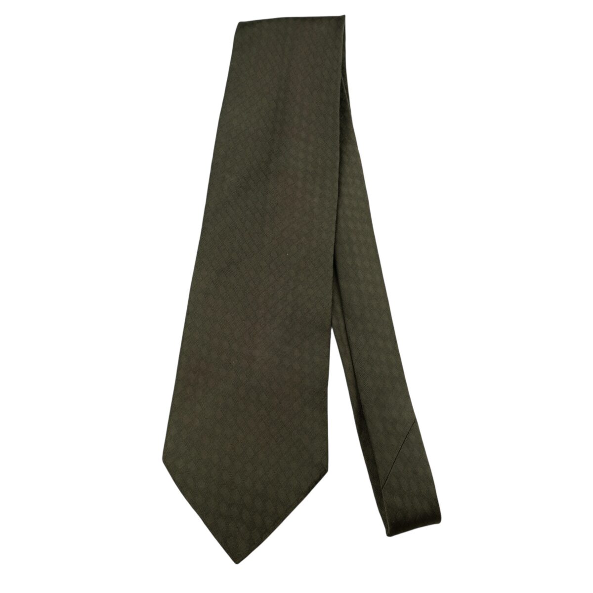 Armani Collezioni Tie Silk Nylon Dark Grey Italy (US Import Tax Included) | mesabb clothing Armani Collezioni Tie Silk Nylon Dark Grey Italy (US Import Tax Included) มุมที่ 5
