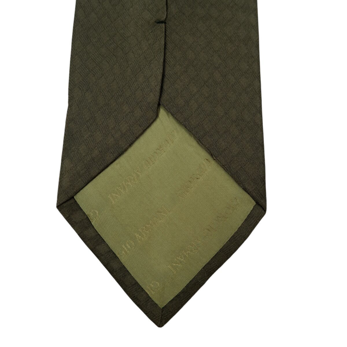 Armani Collezioni Tie Silk Nylon Dark Grey Italy (US Import Tax Included) | mesabb clothing Armani Collezioni Tie Silk Nylon Dark Grey Italy (US Import Tax Included) มุมที่ 7