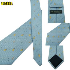 Brick House Tie PE Light Blue Golf Geometric China (US Import Tax Included) มุมที่ 1