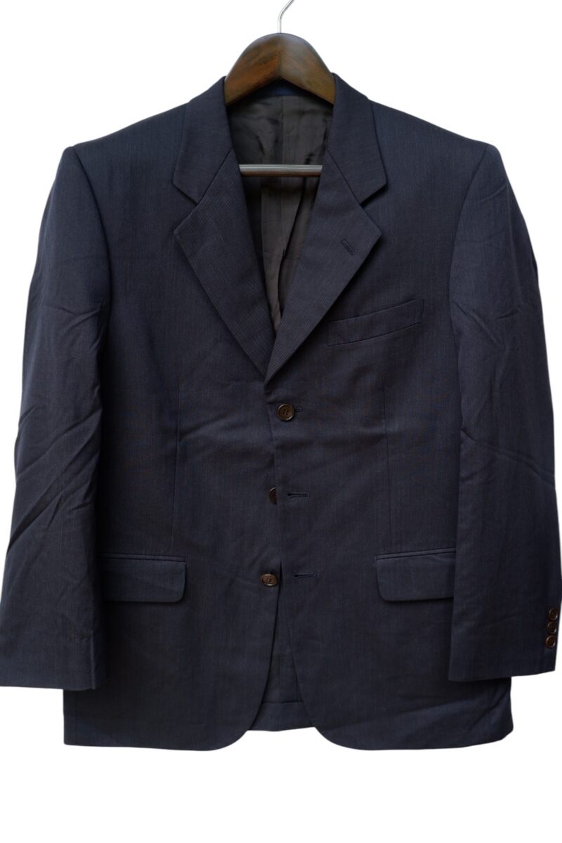 a14957 2 Paul Smith Suit Jacket Wool Black Japan US UK 42 Chest Size 42 Regular Half Canvas มุมที่ 2