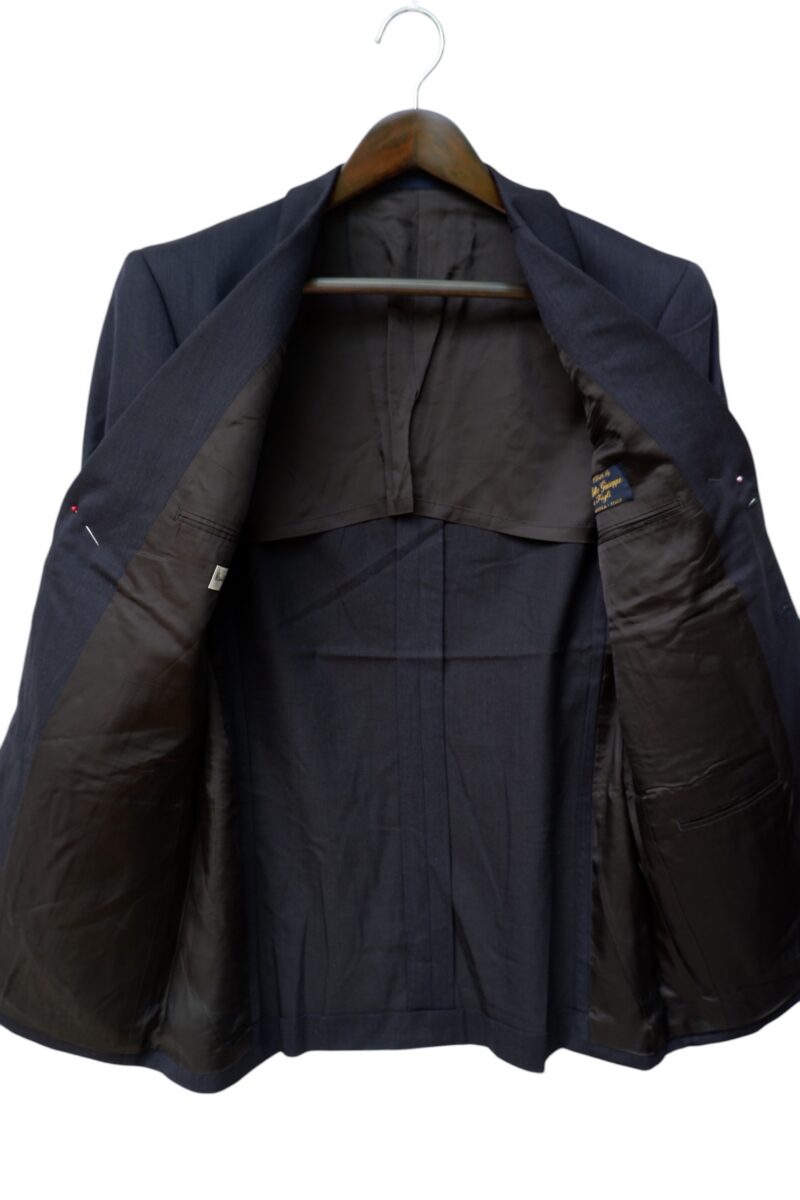 a14957 3 Paul Smith Suit Jacket Wool Black Japan US UK 42 Chest Size 42 Regular Half Canvas มุมที่ 3