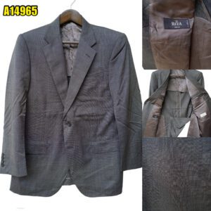 Reda Suit Jacket Wool Grey Japan US UK 43 Chest Size 43 Regular Full Canvas มุมที่ 1