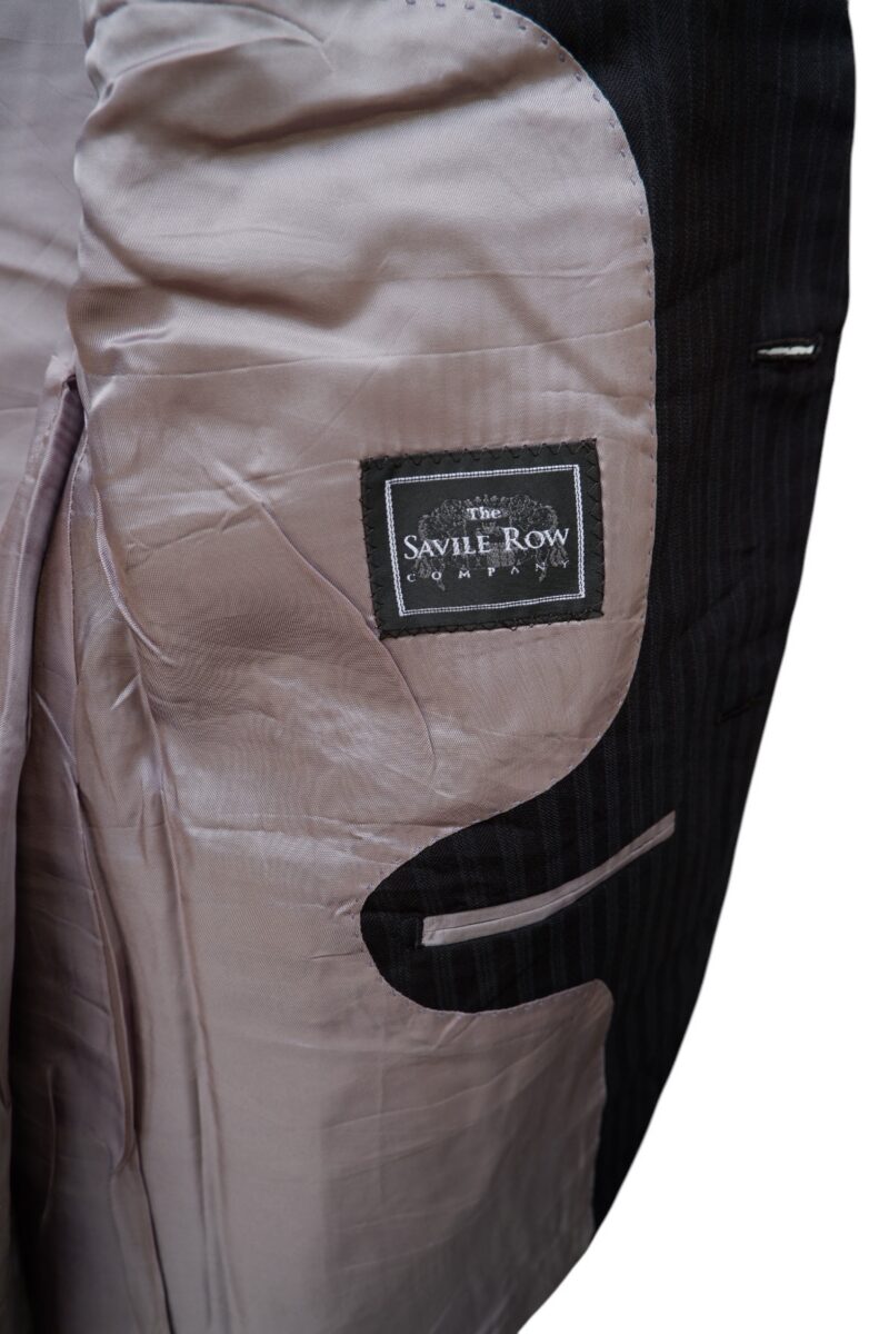 a15023 5 Guy Dormeuil Suit Jacket Wool Black US UK 45 Chest Size 45 Regular Half Canvas มุมที่ 5