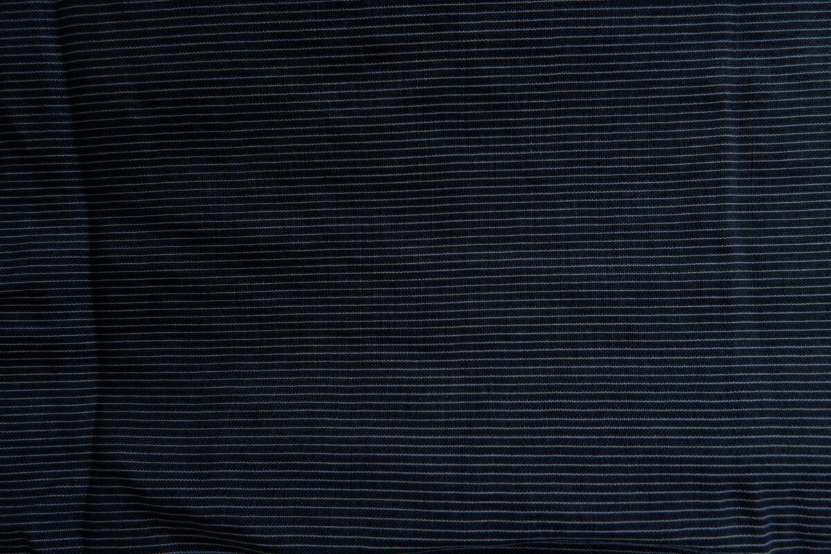 a15035 7 Scabal Suit Jacket Wool Black Stripe Japan US UK 45 Chest Size 45 Regular Full Canvas มุมที่ 7