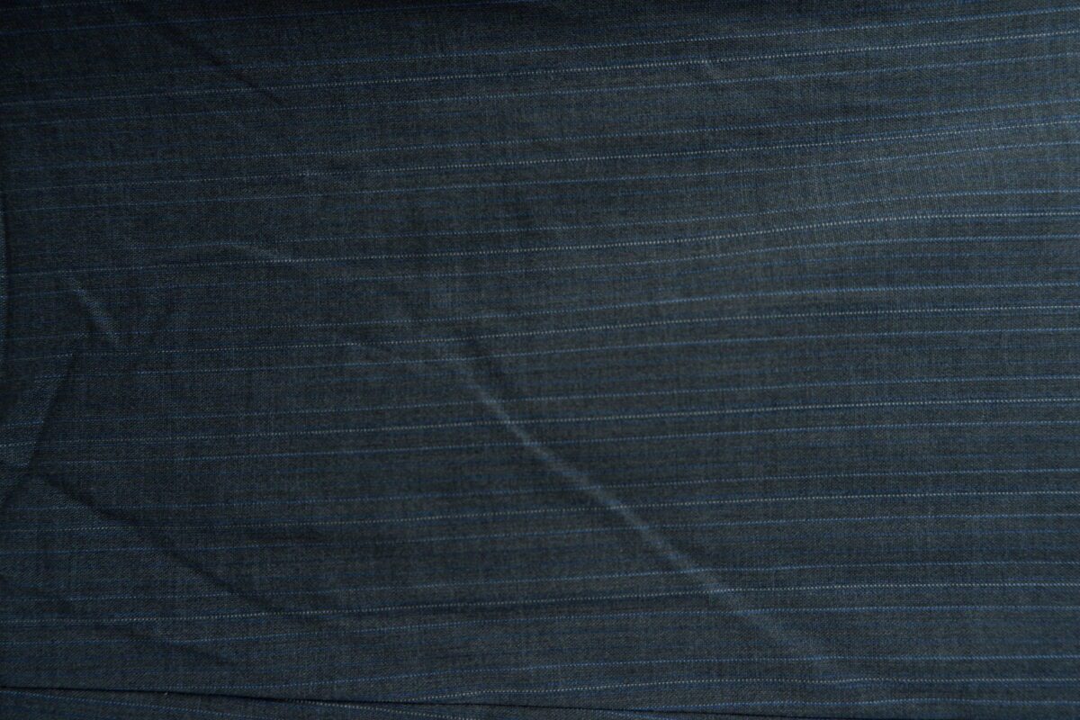 a15037 8 Loro Piana Suit Jacket Wool Grey Stripe Japan US UK 43 Chest Size 43 Regular Half Canvas มุมที่ 8