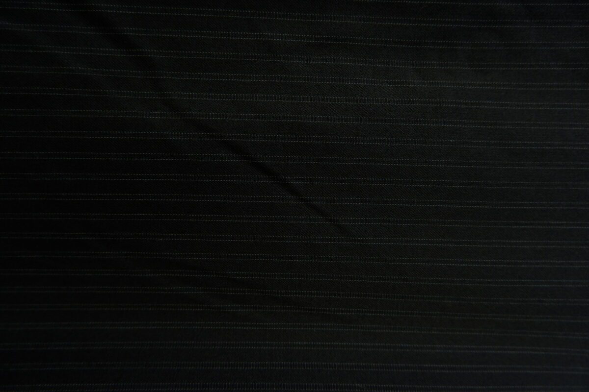 a15108 8 Hugo Boss Suit Jacket Wool Black Stripe Turkey US UK 43 Chest Size 43 Regular Half Canvas มุมที่ 8