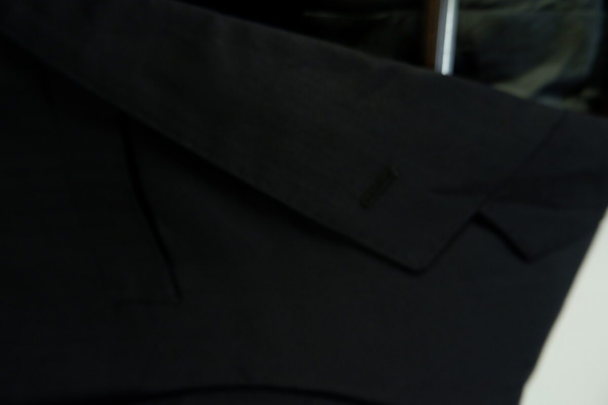 Reda Suit Jacket Wool Black Herringbone Japan US UK 38 Chest Size 38 Regular Half Canvas Pick Stitch | mesabb clothing Reda Suit Jacket Wool Black Herringbone Japan US UK 38 Chest Size 38 Regular Half Canvas Pick Stitch มุมที่ 7