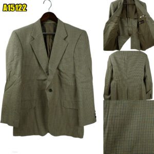 Suit Jacket Wool Grey Japan US UK 43 Chest Size 43 Regular Half Canvas มุมที่ 1