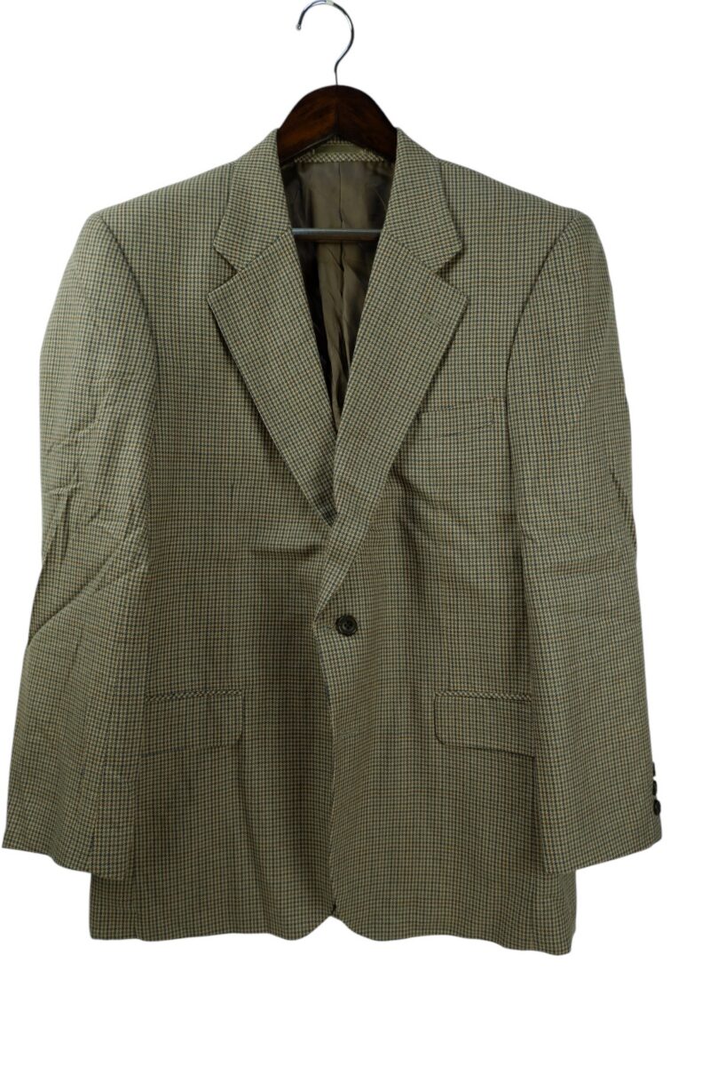 a15122 2 Suit Jacket Wool Grey Japan US UK 43 Chest Size 43 Regular Half Canvas มุมที่ 2