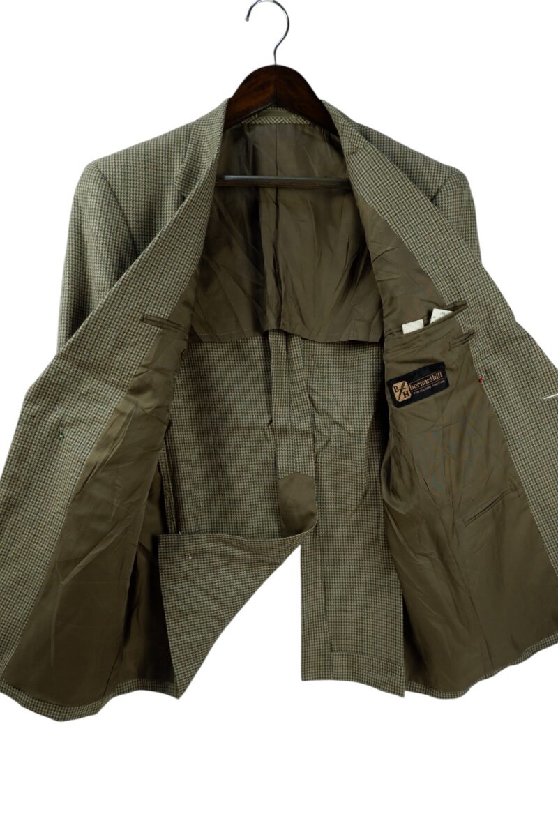 a15122 3 Suit Jacket Wool Grey Japan US UK 43 Chest Size 43 Regular Half Canvas มุมที่ 3