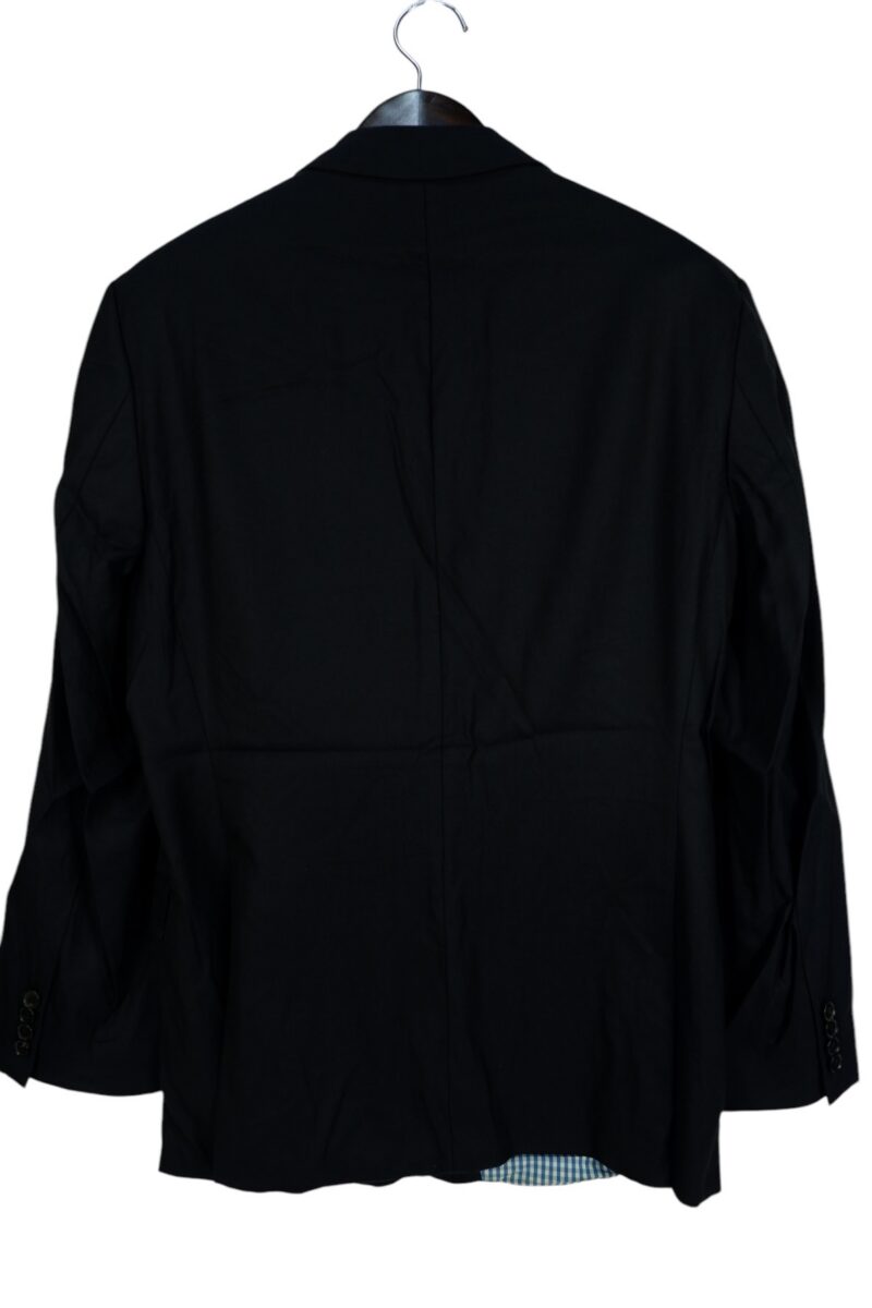 a15133 4 Hugo Boss Suit Jacket Wool Black Turkey US UK 43 Chest Size 43 Regular Half Canvas มุมที่ 4
