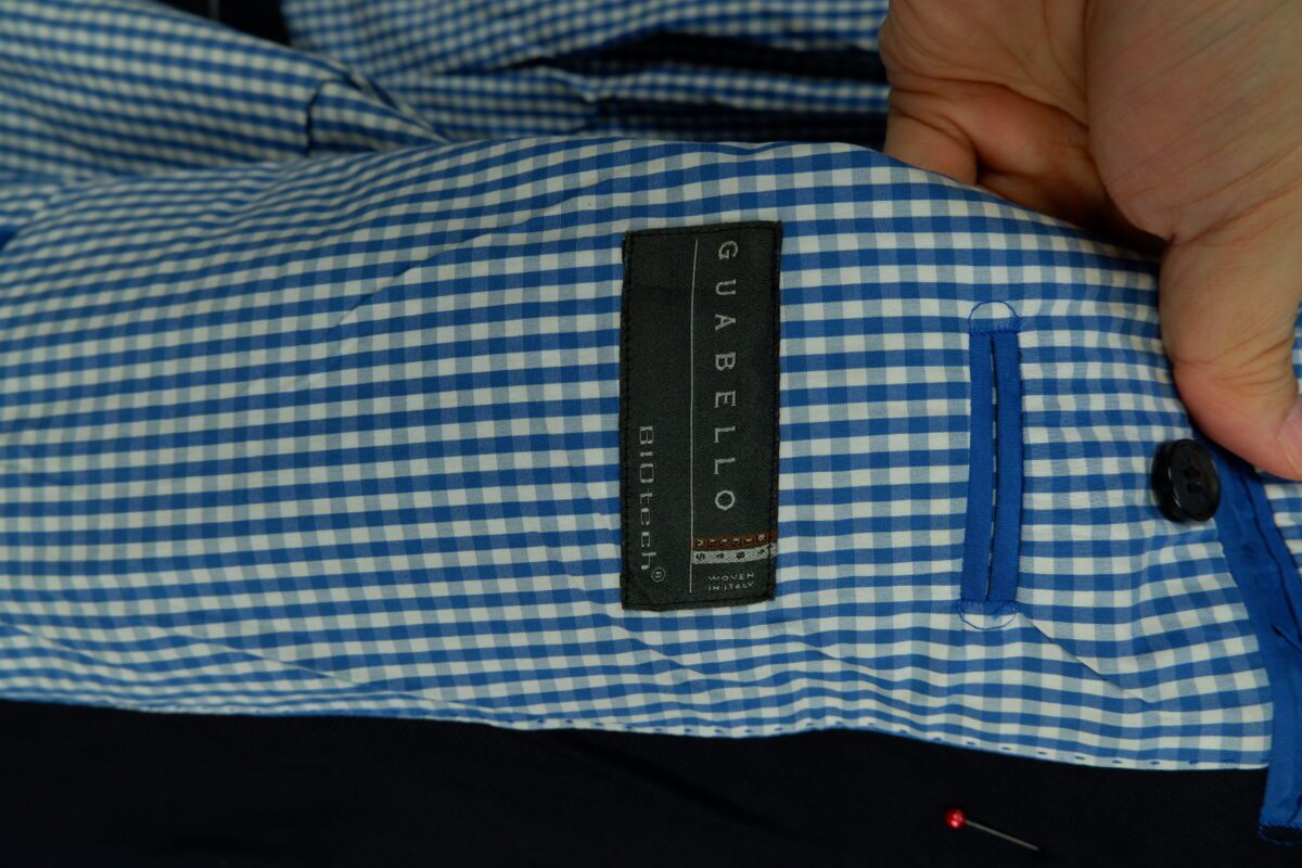 a15133 6 Hugo Boss Suit Jacket Wool Black Turkey US UK 43 Chest Size 43 Regular Half Canvas มุมที่ 6