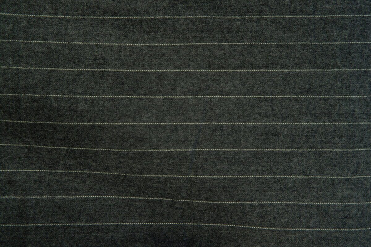a15142 8 VBC Suit Jacket Wool Grey Stripe Japan US UK 41 Chest Size 41 Regular Half Canvas มุมที่ 8