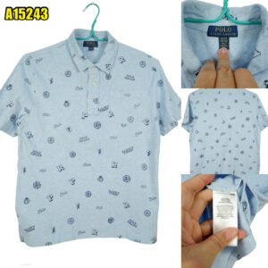 Polo Ralph Lauren Polo Shirt Cotton    Chest Size 40 มุมที่ 1