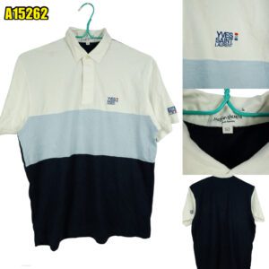 Yves Saint Laurent Polo Shirt Cotton    Chest Size 43 มุมที่ 1