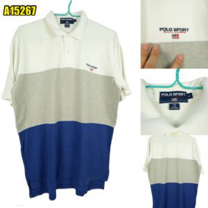 Polo Sport Polo Shirt Cotton    Chest Size 49 ไซส์ใหญ่ พลัสไซส์ มุมที่ 1