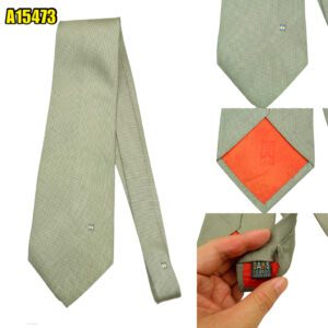 DAKS Tie Silk Gray  (US Import Tax Included) มุมที่ 1
