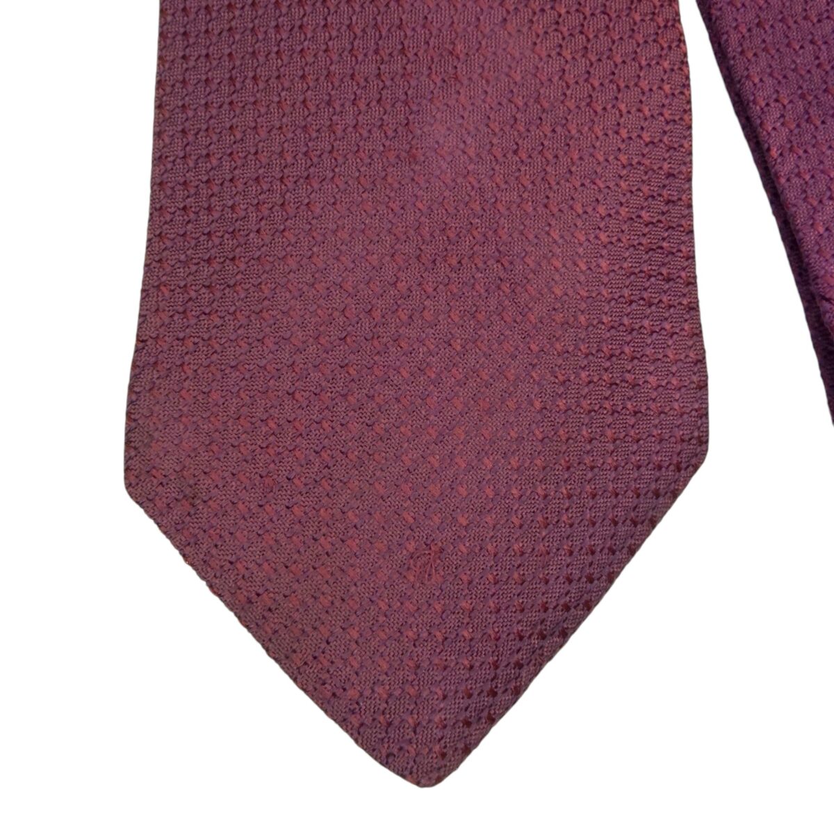 a15484 3 Hugo Boss Tie Silk Maroon Italy (US Import Tax Included) มุมที่ 3