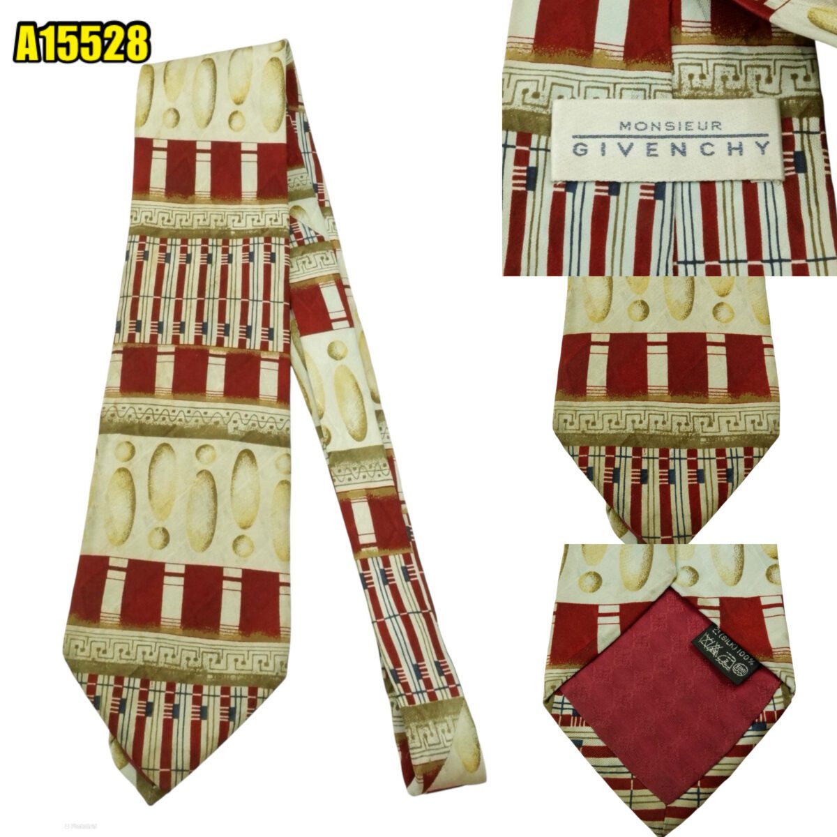 created by photogrid Givenchy Tie Silk Multicolor Korea (US Import Tax Included) มุมที่ 1