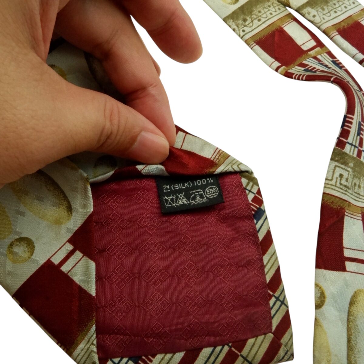a15528 7 Givenchy Tie Silk Multicolor Korea (US Import Tax Included) มุมที่ 7