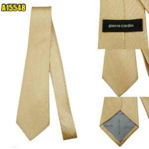 Pierre Cardin Tie Silk Beige Korea (US Import Tax Included) มุมที่ 1