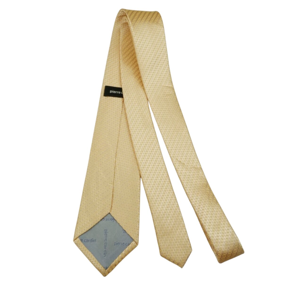 a15548 4 Pierre Cardin Tie Silk Beige Korea (US Import Tax Included) มุมที่ 4