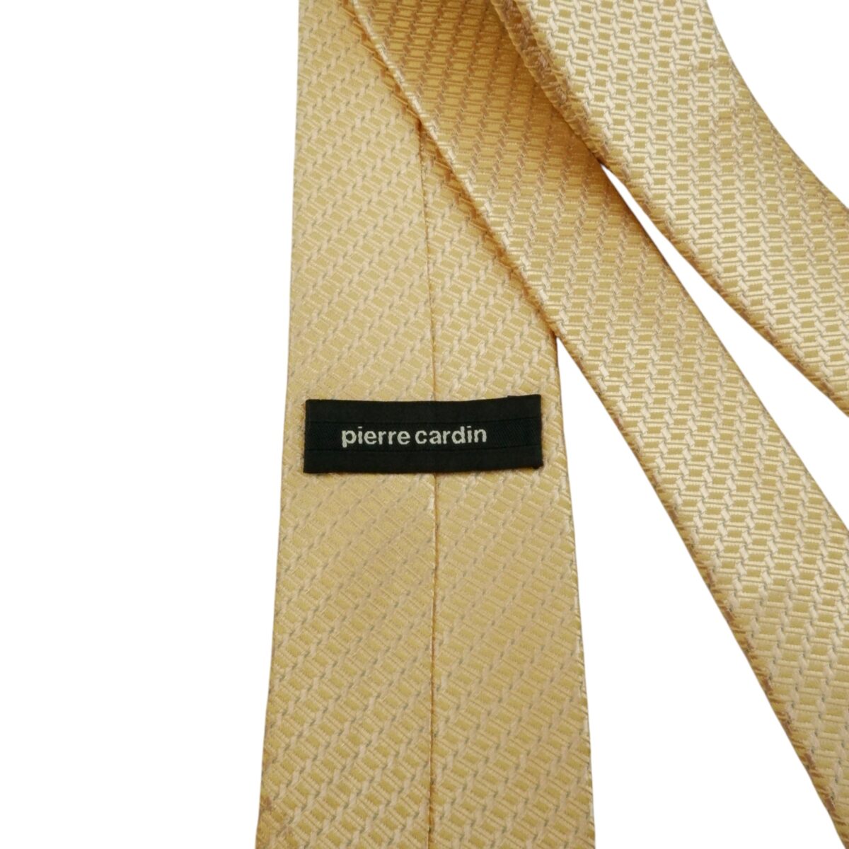 a15548 6 Pierre Cardin Tie Silk Beige Korea (US Import Tax Included) มุมที่ 6