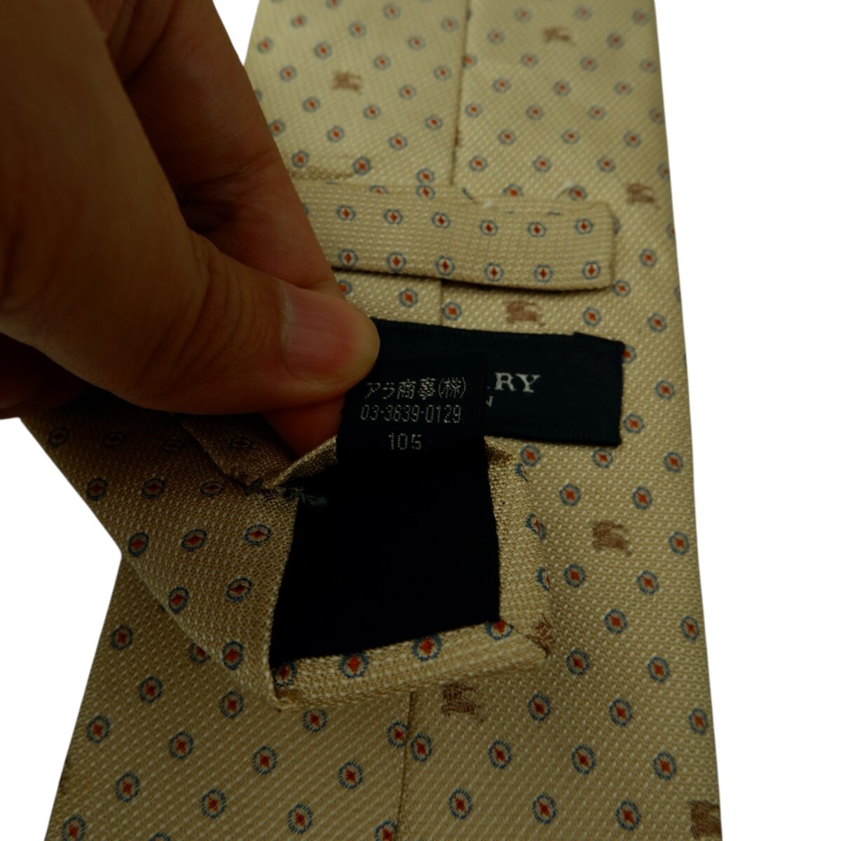 Burberry Tie Silk Grey Geometric Japan (US Import Tax Included) | mesabb clothing Burberry Tie Silk Grey Geometric Japan (US Import Tax Included) มุมที่ 11